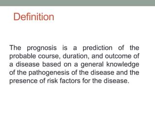 Prognosis | PPT