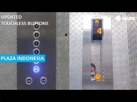 Sigma Traction Service Elevators With Updated Touchless Buttons Youtube