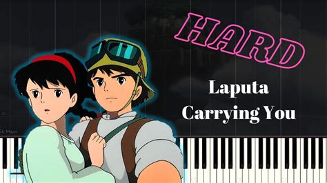 Laputa Carrying You Joe Hisaishi GhibliLaputa Castle In The Sky Piano