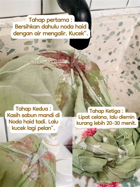 Gini Cara Bersihin Noda Haid Versi Aku Galeri Diposting Oleh