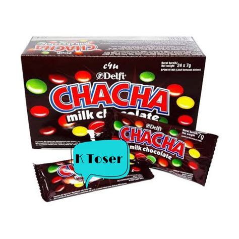 Jual Chacha Cha Cha Delfi Milk Chocolate Gr Renteng Isi Bungkus