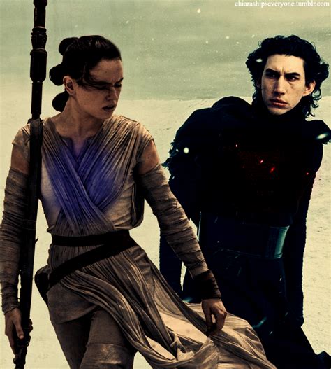 Reylo By Chiarashipseveryone Tumblr Kylo Ren Rey Fan Art 39157410