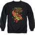 Atari Sweatshirt Crystal Bear Adult Black Sweat Shirt Atari Crystal