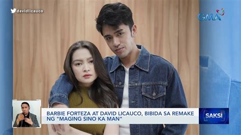 Barbie Forteza At David Licauco Bibida Sa Remake Ng Maging Sino Ka