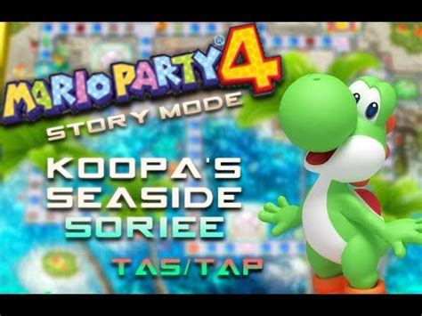 Mario Party Story Mode Koopa S Seaside Soiree Tas Tap