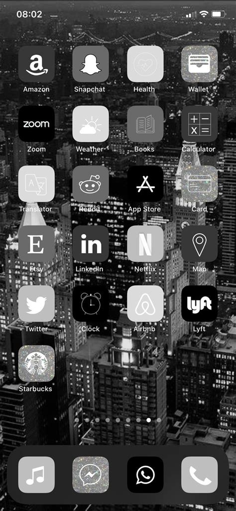 Black And White Ios Icons