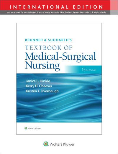 Brunner And Suddarths Textbook Of Medical Surgical Nursing 15th