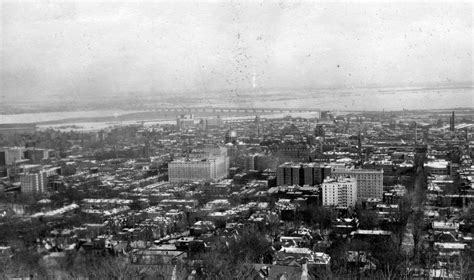 Montreal : Victoria Bridge and western part of Montreal - City of ...