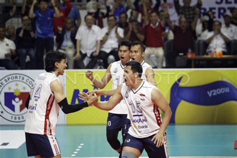 Indonesia Juara Putaran Pertama SEA V League ANTARA Foto