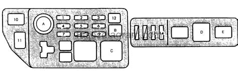 1999 Lexus Es300 Fuse Box Diagram