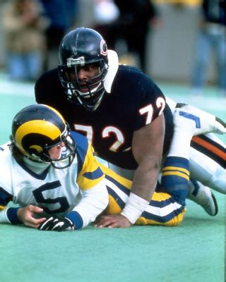 1985 WILLIAM PERRY Chicago Bears PLAYOFF ACTION Glossy Photo 8x10 ...