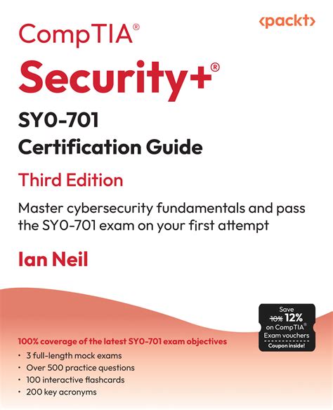 Comptia Security Sy0 701 Certification Guide Third Edition