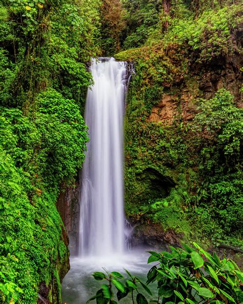 Costa Rica Waterfall Photograph By Lowell Monke Fine Art America