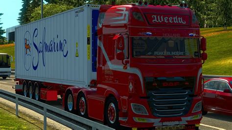 Daf Xf106 480 Weeda Transport Ets2 Mods Euro Truck