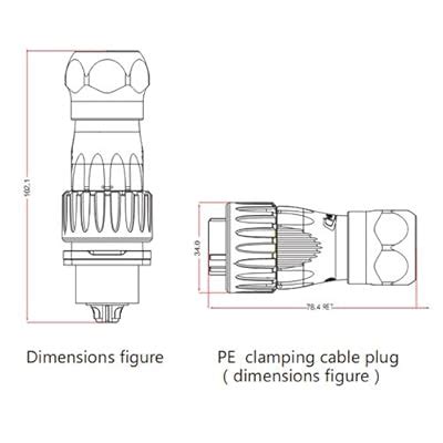 Buy Cnlinko Pin Power Industrial Circular Connector Female Plug