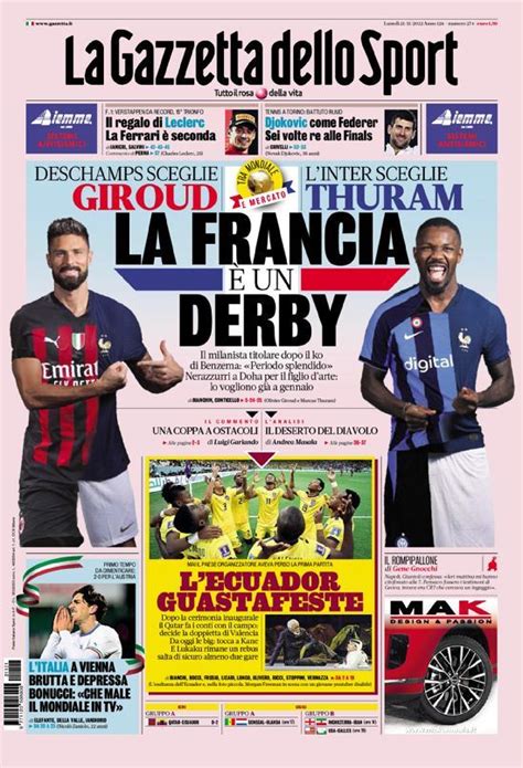 Las Portadas De La Prensa Deportiva El 21 De Noviembre Foto 8 De 25