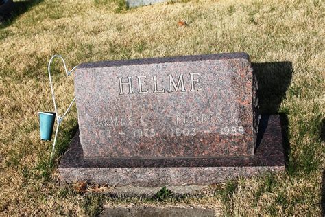 James Lazelle Helme M Morial Find A Grave