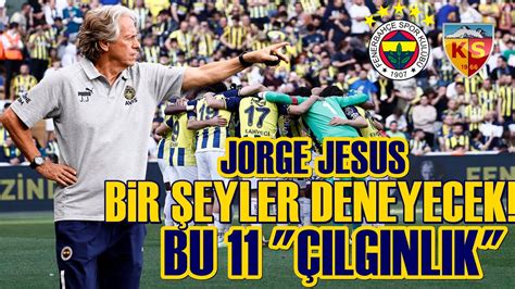 Jorge Jesus Tan Kayserispor Ma Na Zel Lk Te Lgin S Rpr Zler