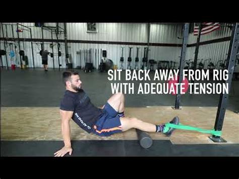 Hip Long Axis Distraction Self Mobilization - YouTube