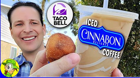 Taco Bell Iced Cinnabon Delights Coffee Review A Perfect