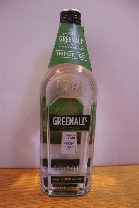 Greenalls The Original London Dry Gin 750mL Honest Booze Reviews