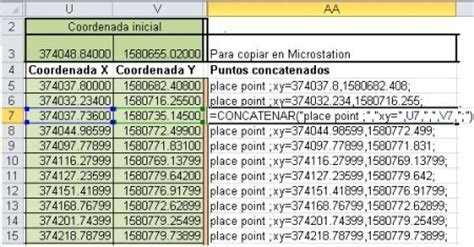 Draw A Polygon With Bearings And Distances From Excel To Microstation