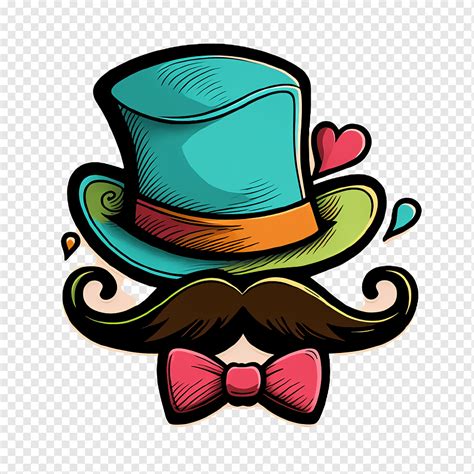 Fathers Day Hat Moustache Png PNGWing