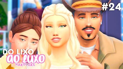 NOVA HÓSPEDE EM CASA REFORMA FOGO Lixo Ao Luxo Hardcore The Sims YouTube