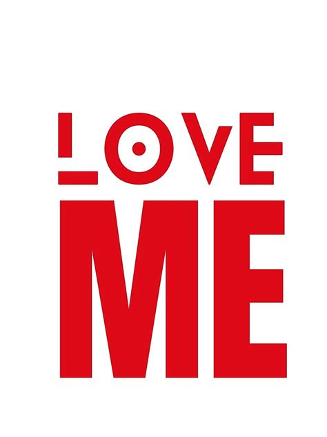 "love me" Poster for Sale by sulmandesign | Redbubble