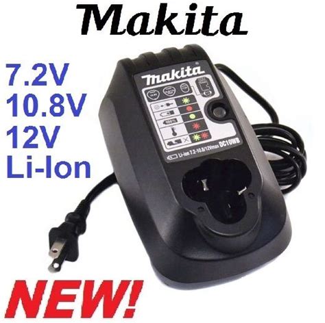 Makita DC10WB 7 2V 10 8V 12V 12 Volt Max Lithium Battery Charger NEW