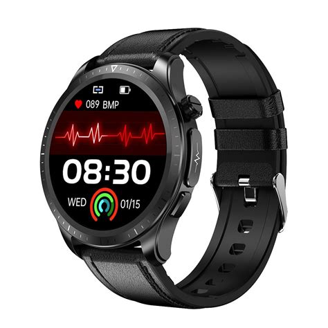 Ecg Ppg Afe Hrv Blood Glucose Sugar Body Temperature Monitor Smartwatch