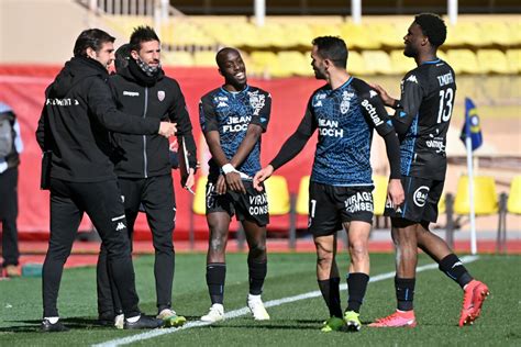 Photo Yoane Wissa Au Milieu Lors Du Match As Monaco Fc Lorient Au Stade Louis Ii Monaco