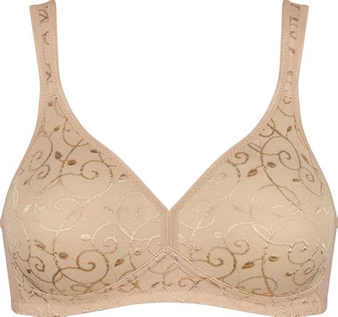 Triumph Elegant Cotton Bra Beige • Find Prices