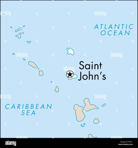 Maps Of Antigua And Barbuda Hi Res Stock Photography And Images Alamy