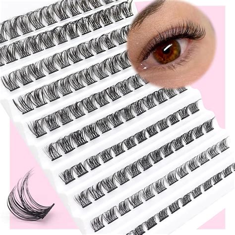 Amazon Ahrikiss Lash Clusters Pcs D Curl Cluster Lashes Mm