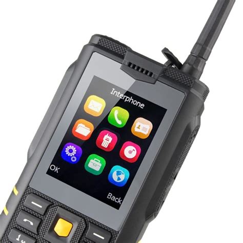 Ioutdoor T2 Cell Phone Gsm Uhf Walkie Talkie Ip68 Waterproof Network