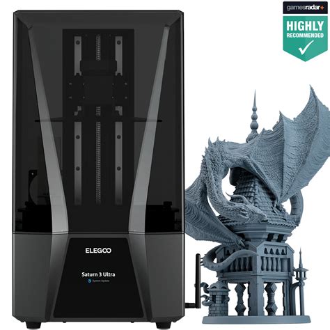 ELEGOO Saturn 3 Ultra 12K Resin 3D Printer – ELEGOO Official