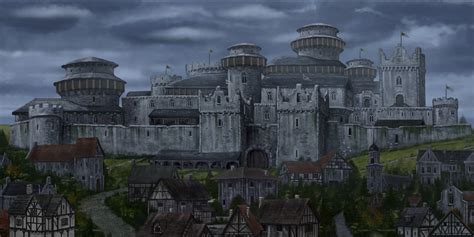 Mike Gardner's Concept Art: Game of Thrones Ascent Cityscape Day