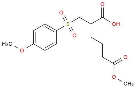 Hexanedioic Acid Methoxyphenyl Sulfonyl Methyl Methyl