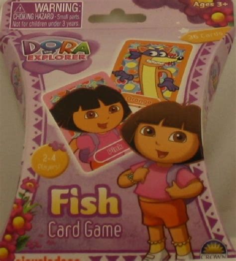 Dora The Explorer Fish Card Game – New – Team Toyboxes