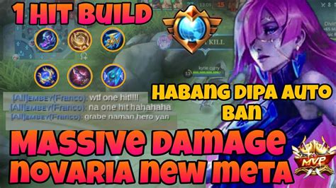 NOVARIA ONE HIT BUILD PATI KAKAMPI DI MAKAPANIWALA SA DAMAGE NOVARIA