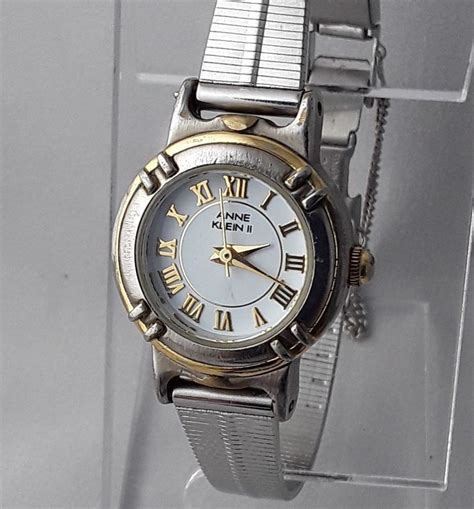 Classic Anne Klein Womens Quartz Watch 101956 57 Two Tone Roman