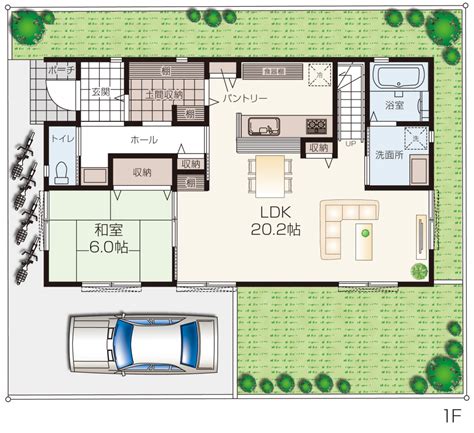 家 間取り図 4ldk