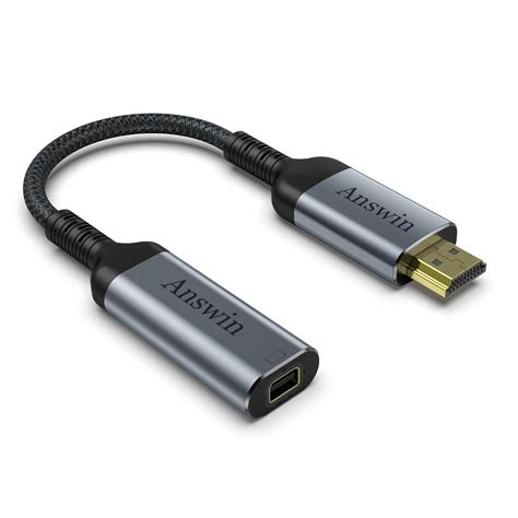 Amazon Answin Hdmi To Mini Displayport Adapter K Hdmi To Mini