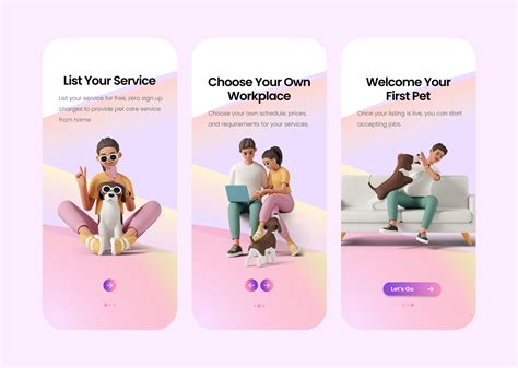 Walkthrough Screen Behance