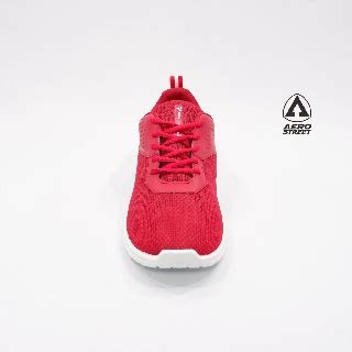 Jual Aerostreet 40 43 Delta Merah Putih Sepatu Sneakers Casual Sport