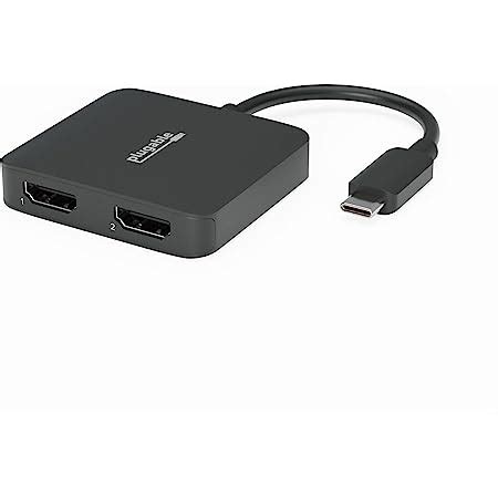 Adaptador USB C A HDMI Enchufable Para Monitores Duales 4K 60Hz USB C