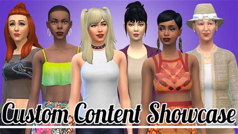 Sims 4 Custom Content Showcase Youtube