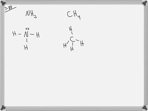 SOLVED:Why is the H–N–H angle in NH3 smaller than the H–C–H bond angle ...