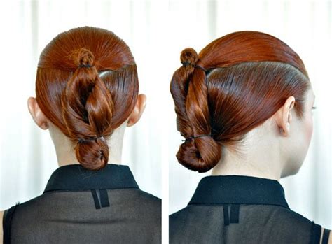 Nyfw Hair Spiration Twisted Ponytail Chignons At Ann Yee Hair